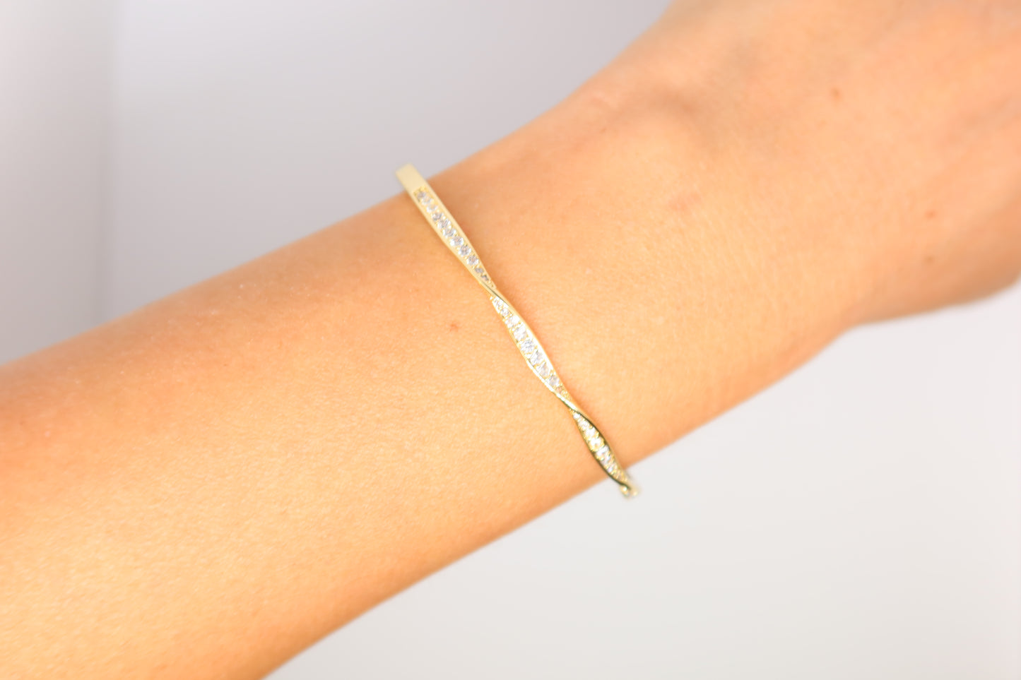 Armreif LUXA Infinity - Vergoldet 14K