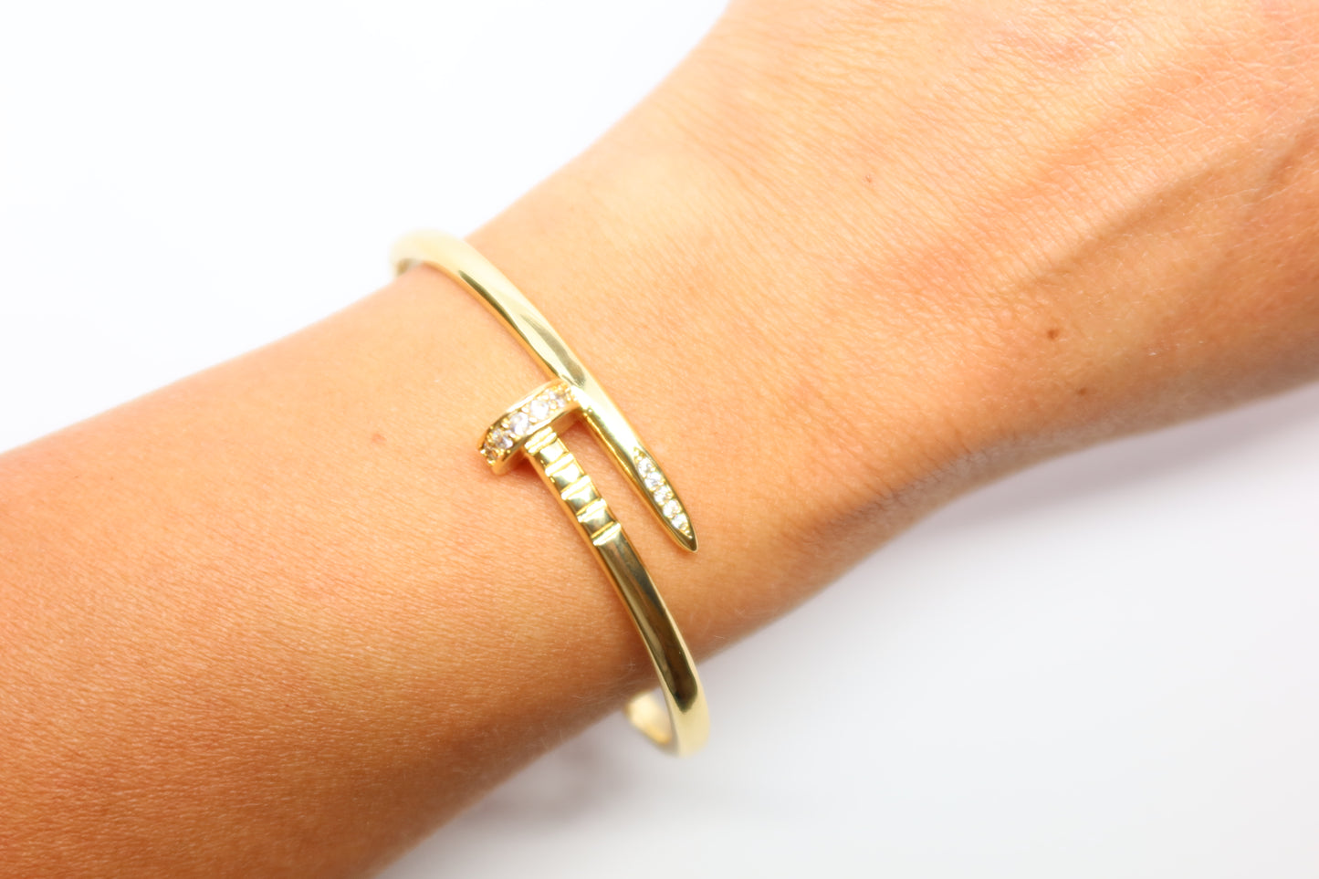 Vergoldet 14K - LUXA Cloute Gold Armreif