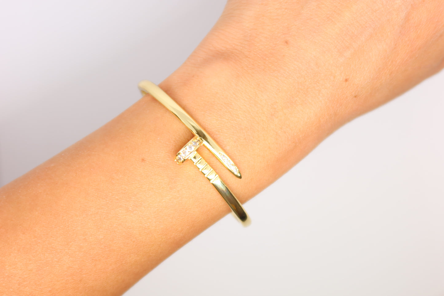 Vergoldet 14K - LUXA Cloute Gold Armreif