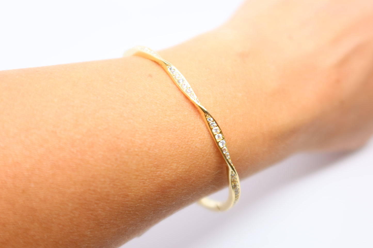 Armreif LUXA Infinity - Vergoldet 14K
