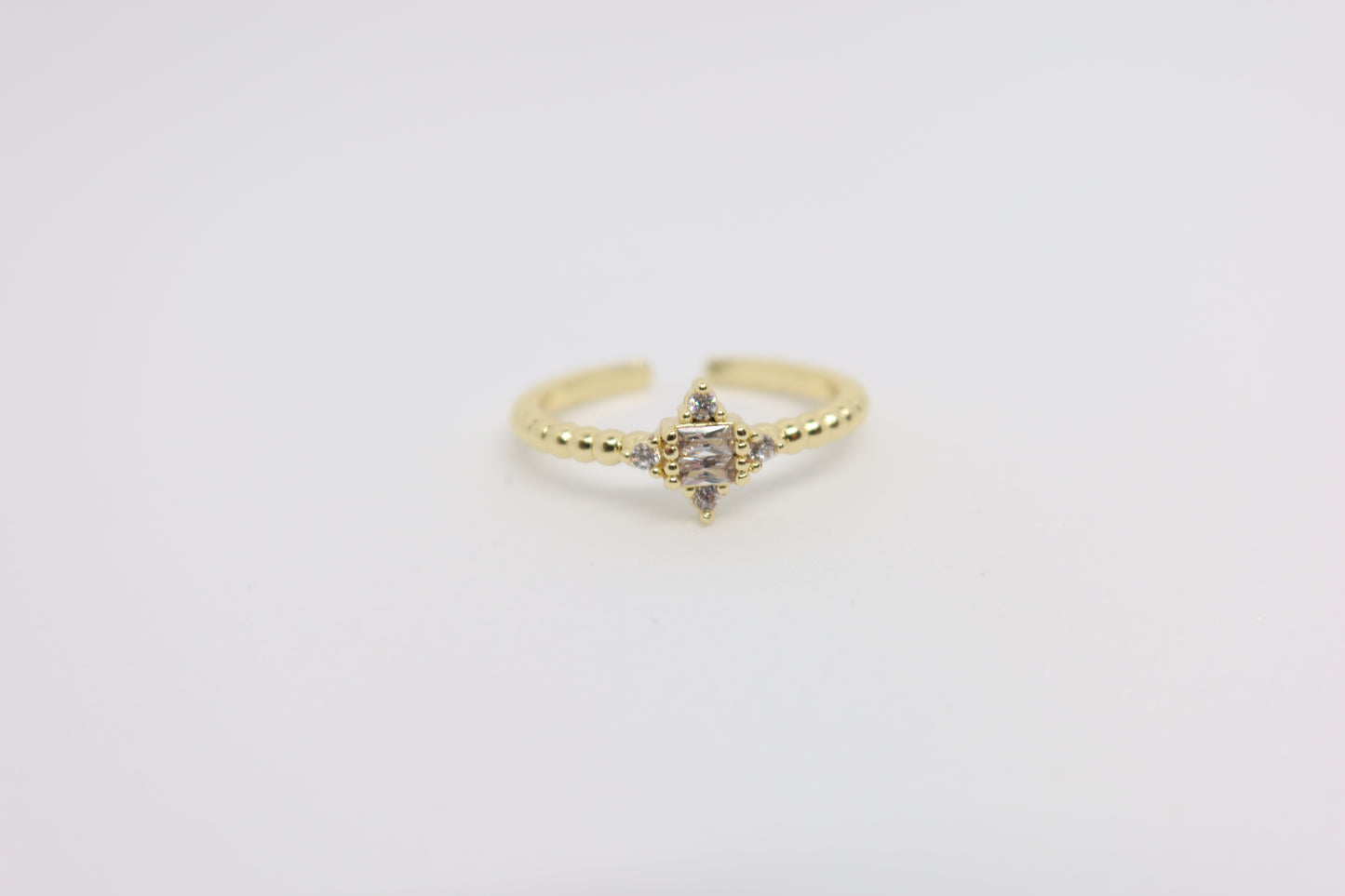 Ring LUXA Etoile Verstellbar - Vergoldet 14K