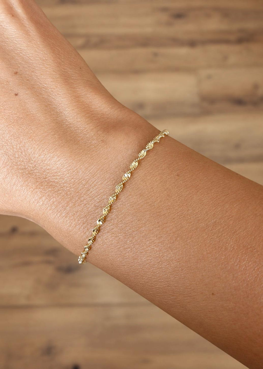 LUXA Armband Liora 14K Vergoldet