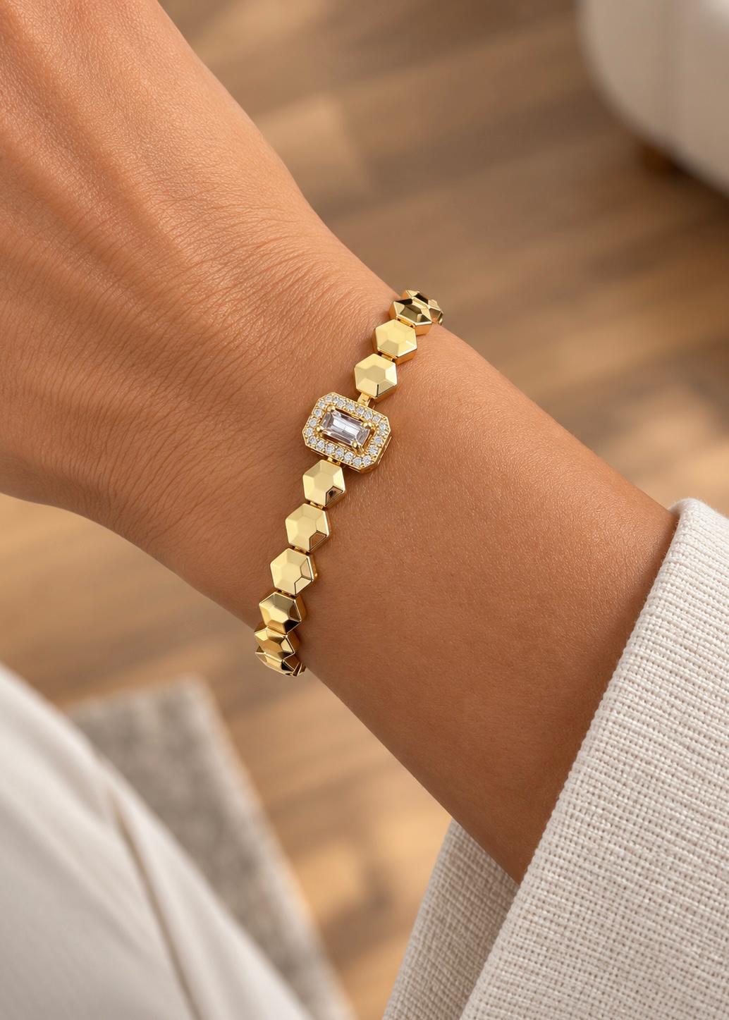 LUXA Armband Vela 14K Vergoldet