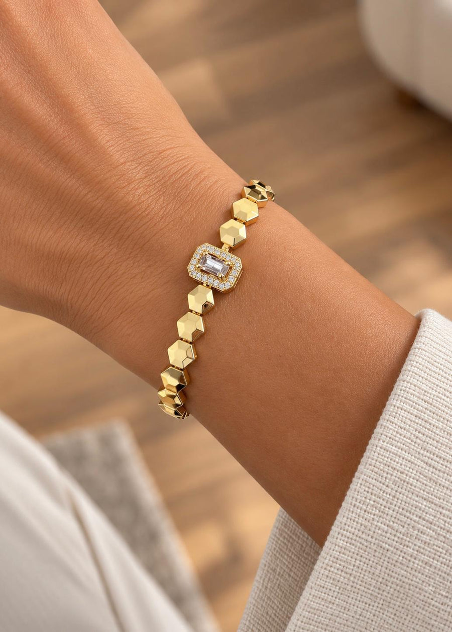 LUXA Armband Vela 14K Vergoldet