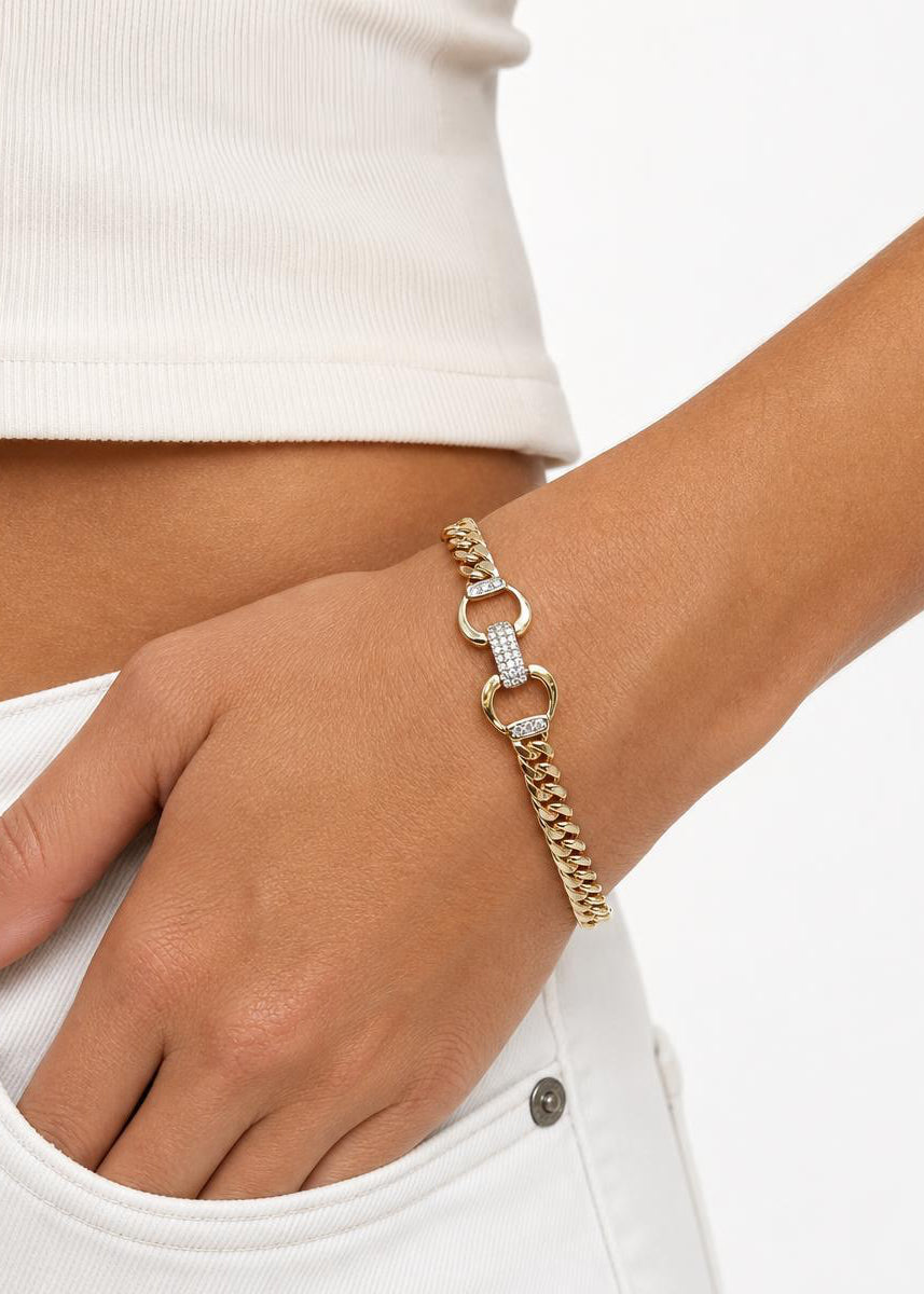 Vergoldet 14K - LUXA Viona Armband