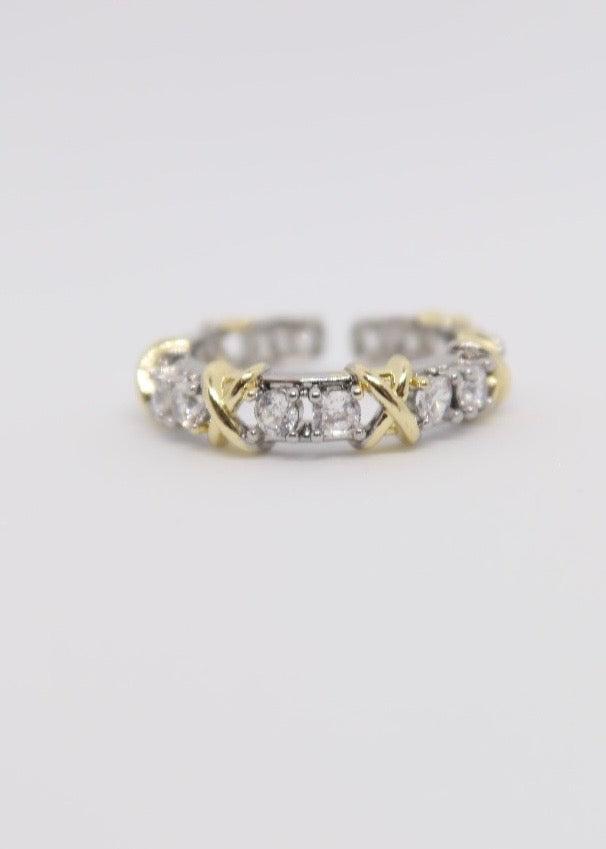 LUXA Ring Xena Verstellbar - Vergoldet 14K