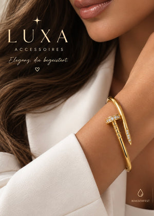 Vergoldet 14K - LUXA Cloute Gold Armreif