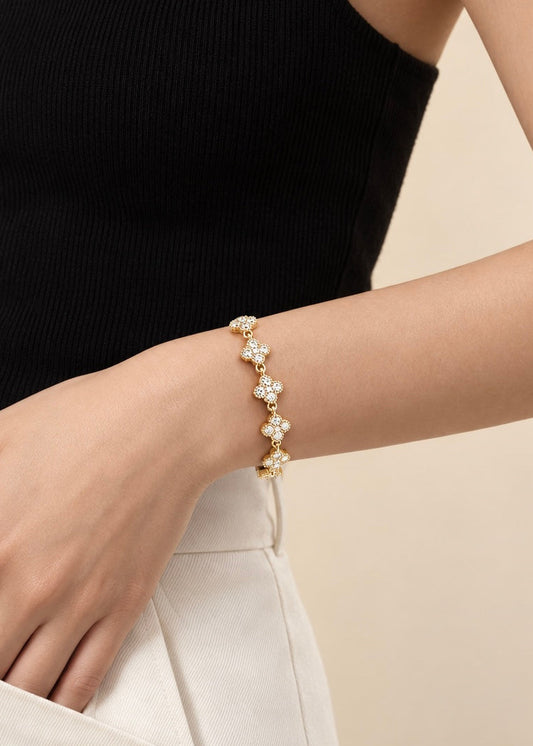 Vergoldet 14K - LUXA Bloom Armband