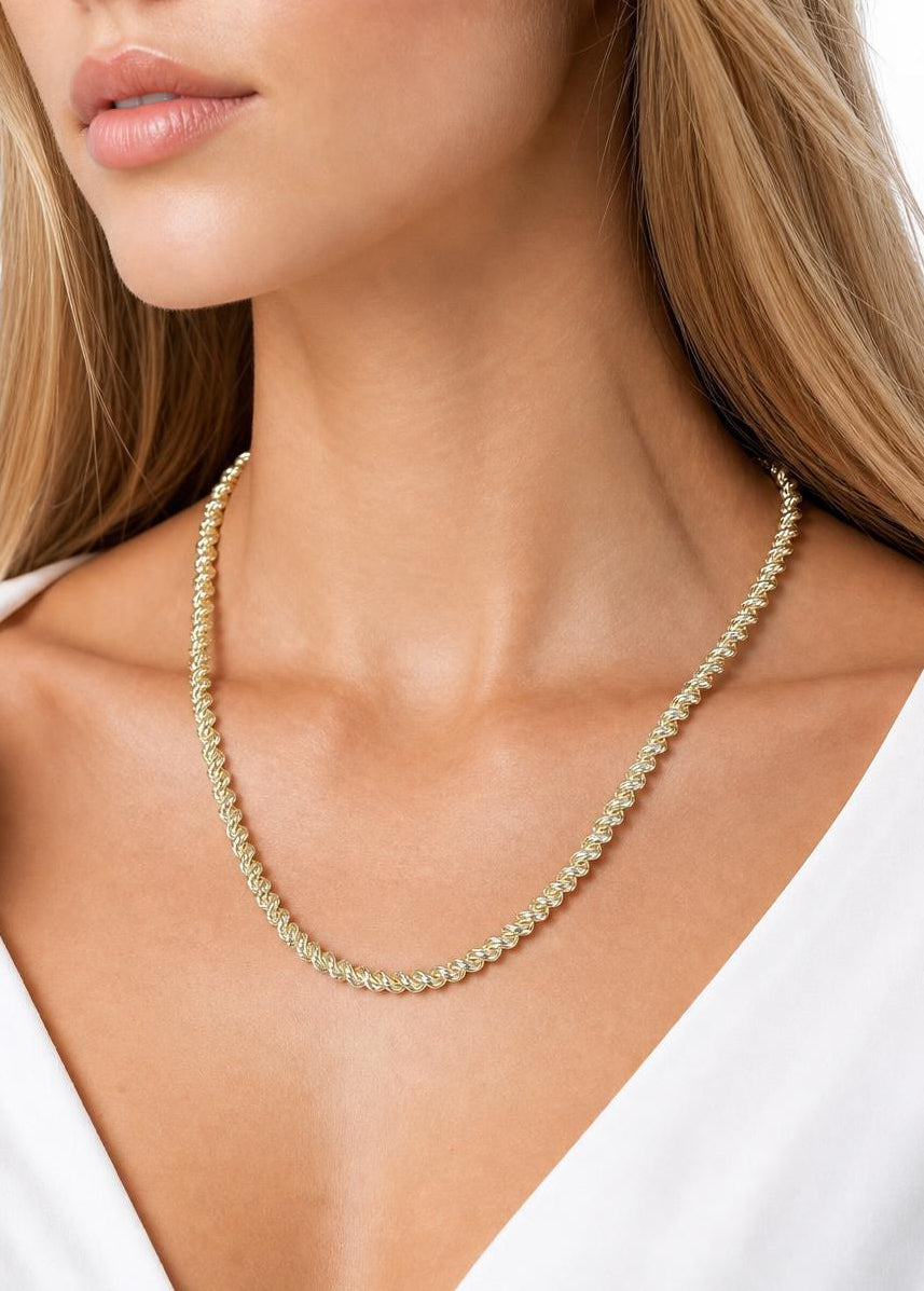 LUXA Halskette Dorika - Vergoldet 14K