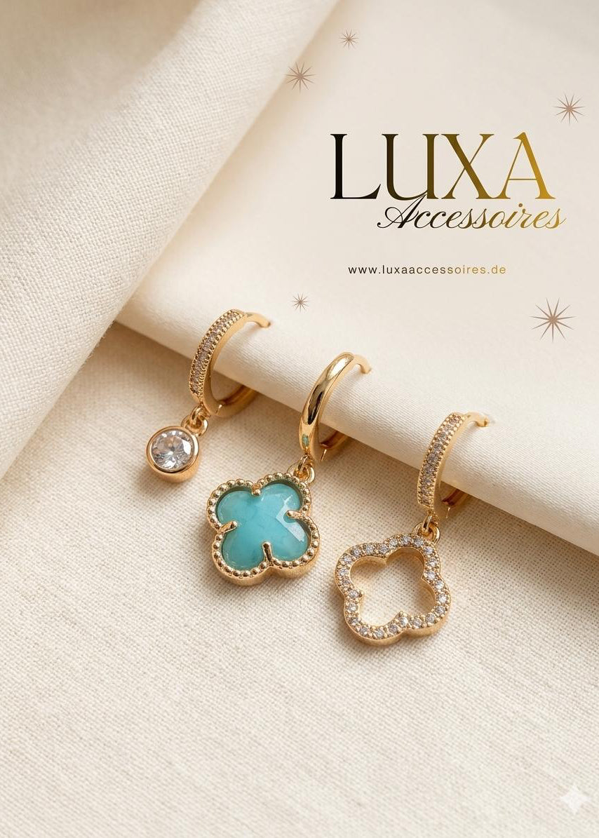Vergoldet 14K - LUXA Clover Style Ohrring