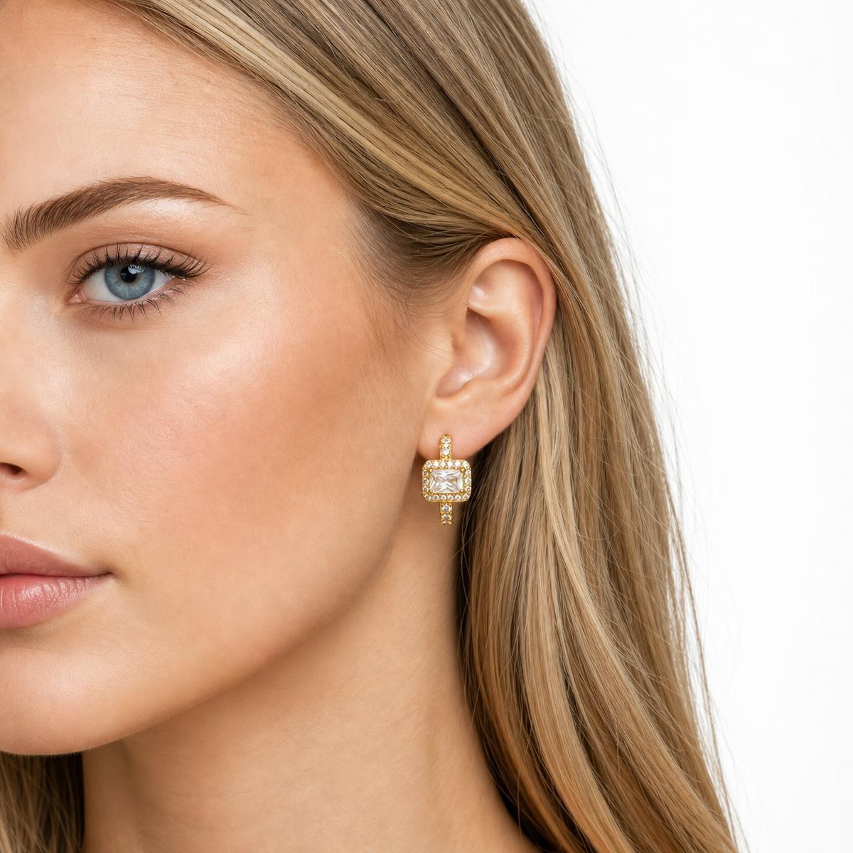 Vergoldet 14K - LUXA Celina Ohrring