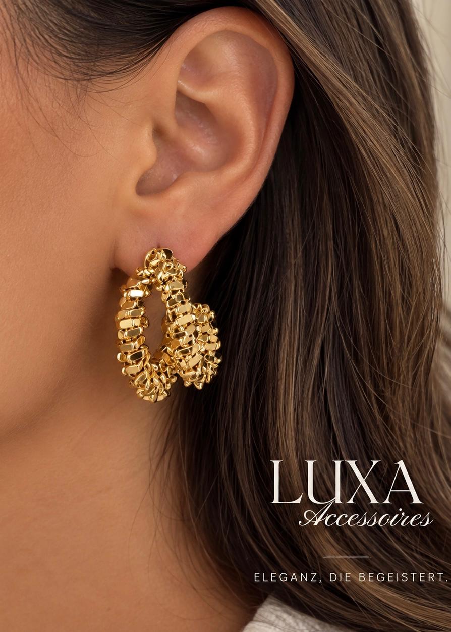 LUXA Ohrring Lavin 14K Vergoldet