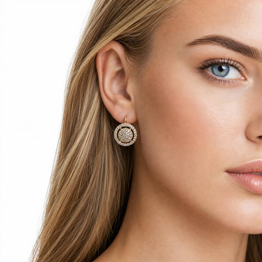 Vergoldet 14K - LUXA Mira Ohrring