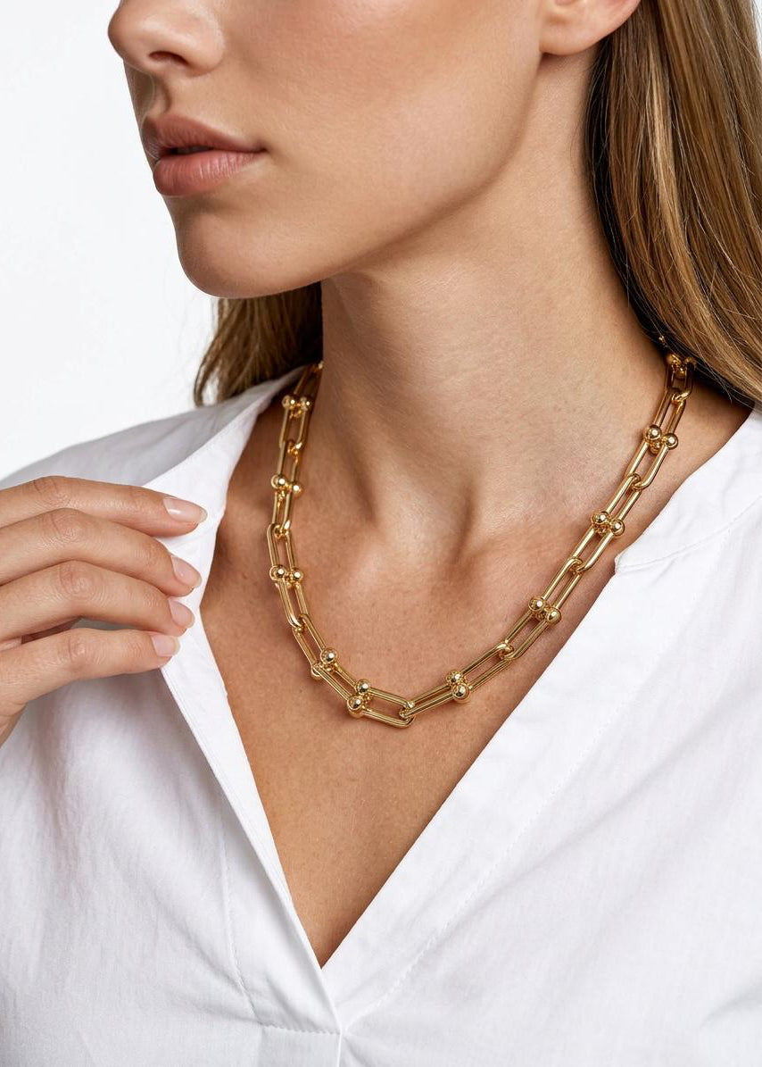 Vergoldet 14K - LUXA Gliederkette