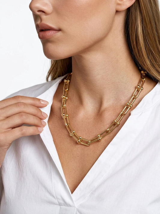Vergoldet 14K - LUXA Gliederkette