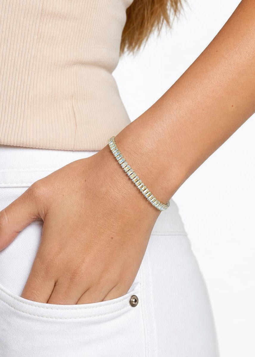 Vergoldet 14K - LUXA Tennis Armband