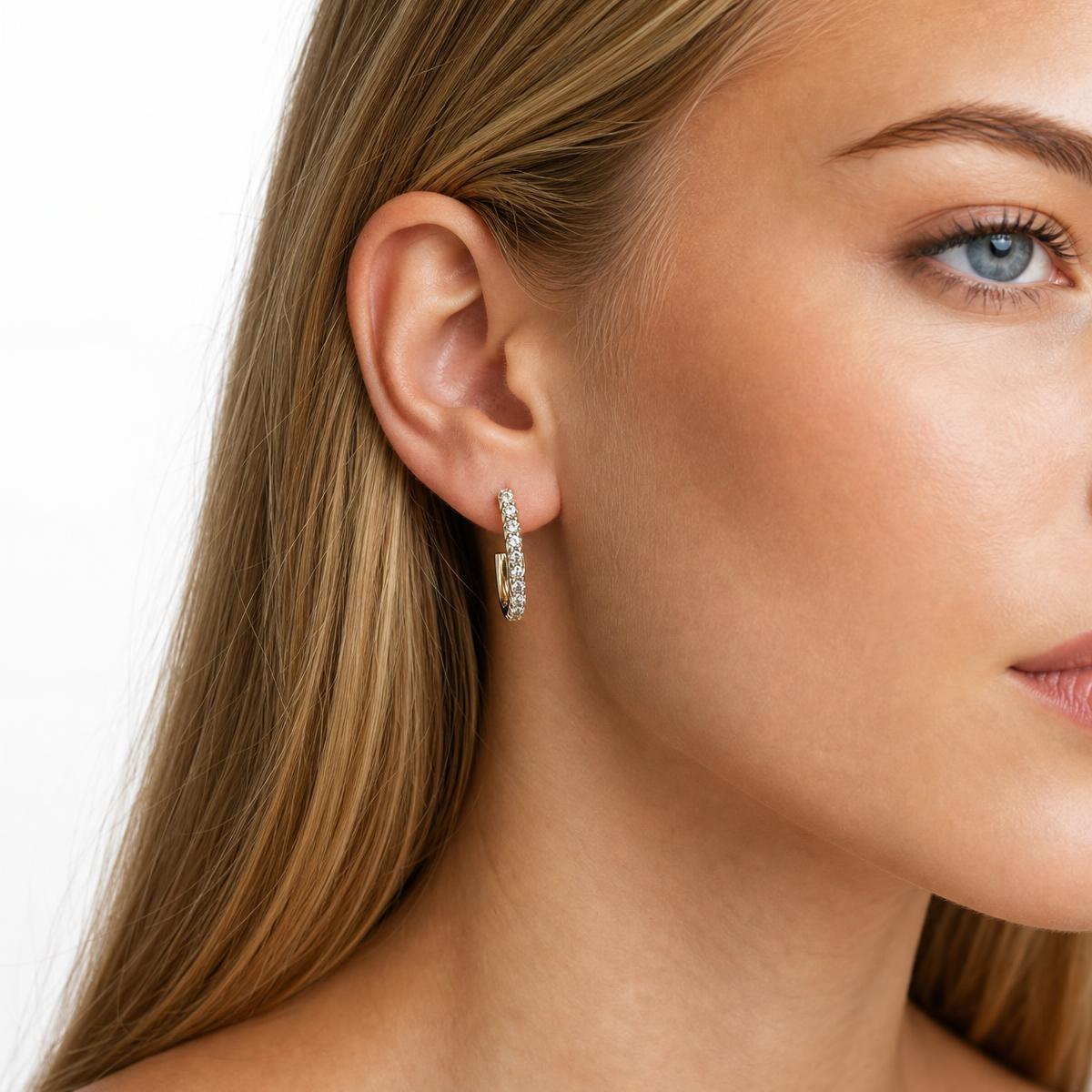 Vergoldet 14K - LUXA Eliana Ohrring