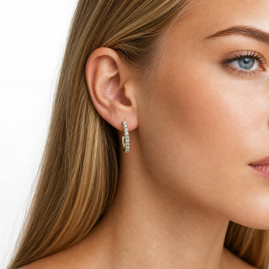 Vergoldet 14K - LUXA Eliana Ohrring