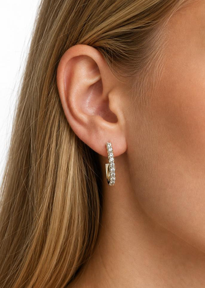 Vergoldet 14K - LUXA Eliana Ohrring