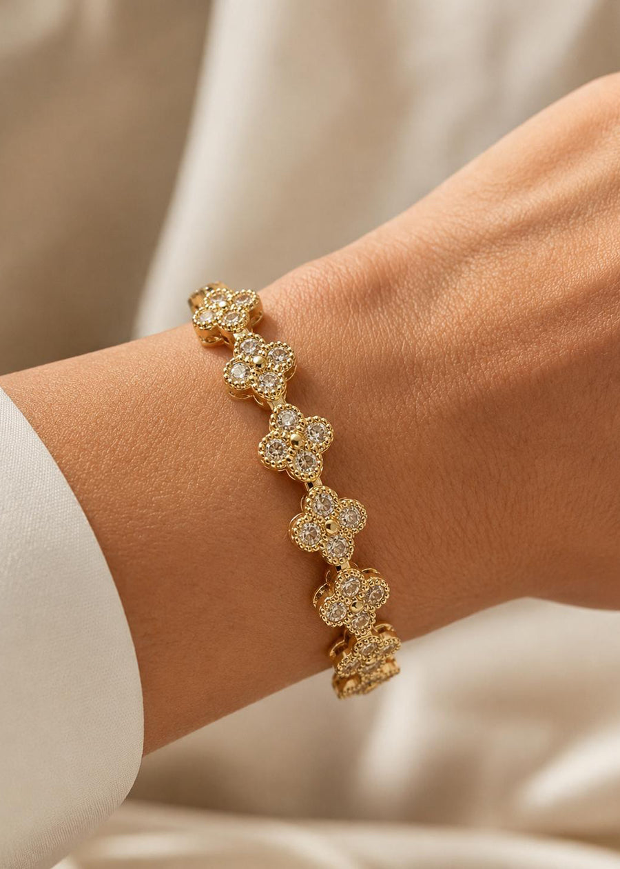 LUXA Armreif Gold 14K Vergoldet
