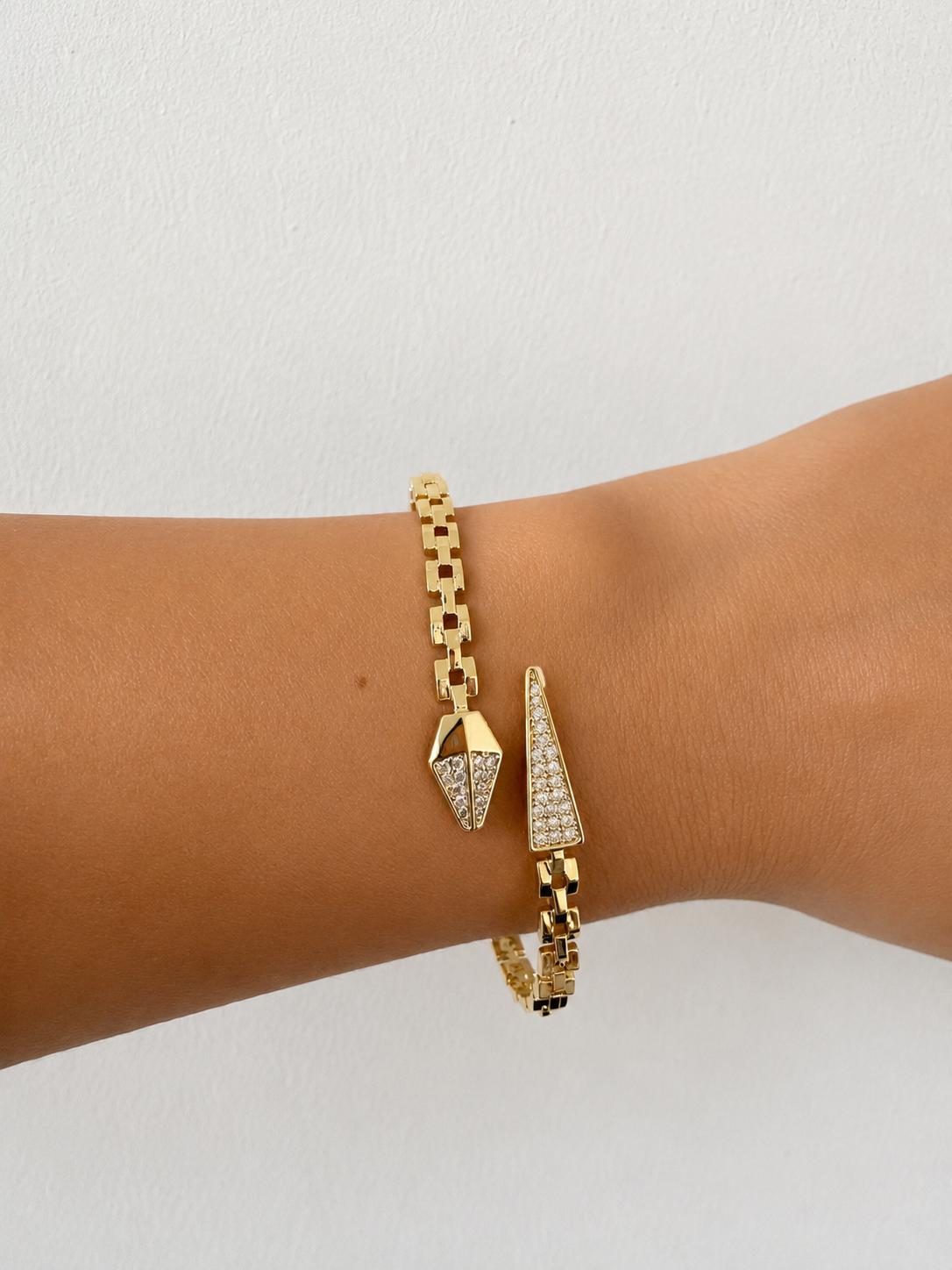 Armreif LUXA Aurora - Vergoldet 14K
