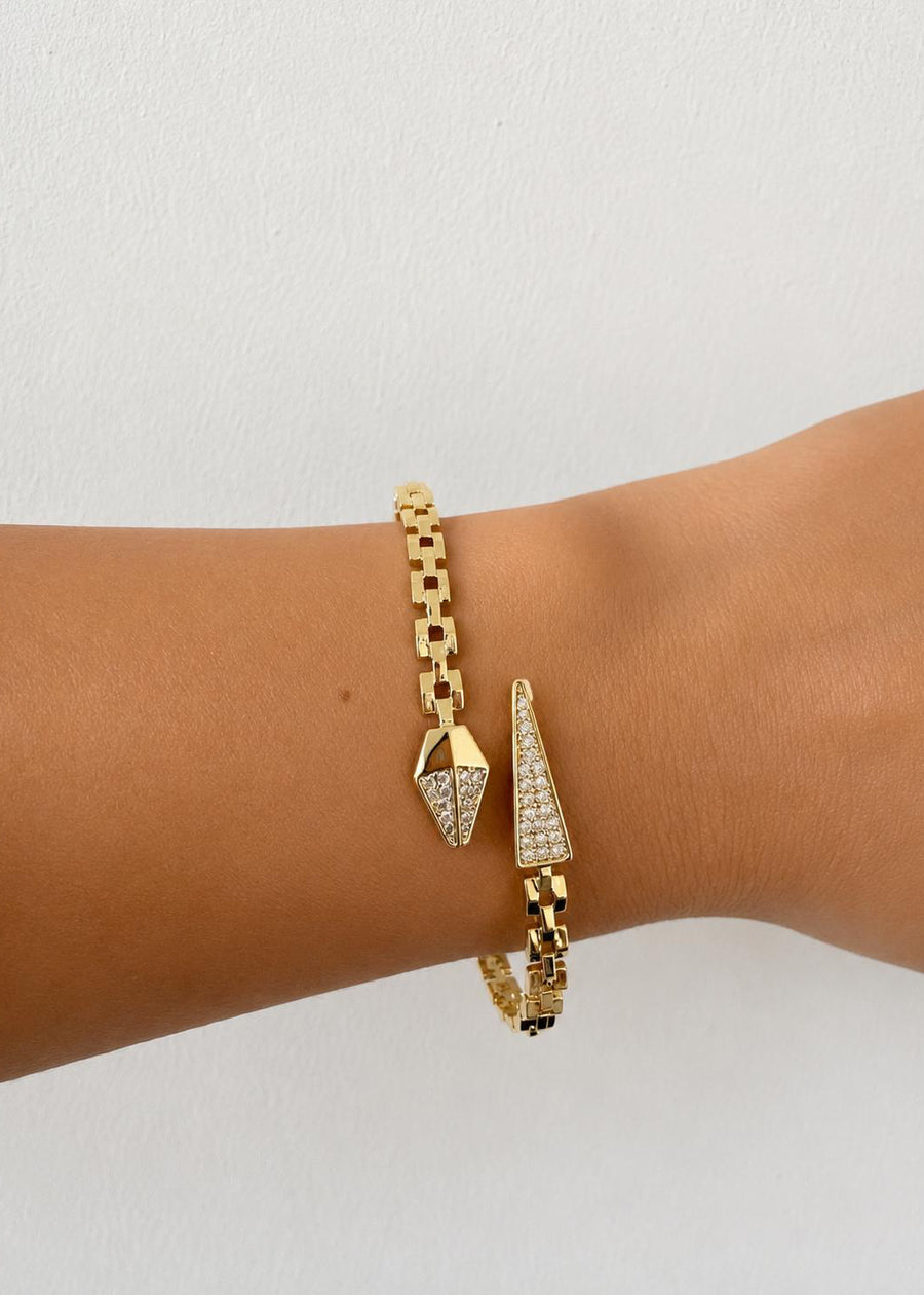 LUXA Armreif Aurora - Vergoldet 14K