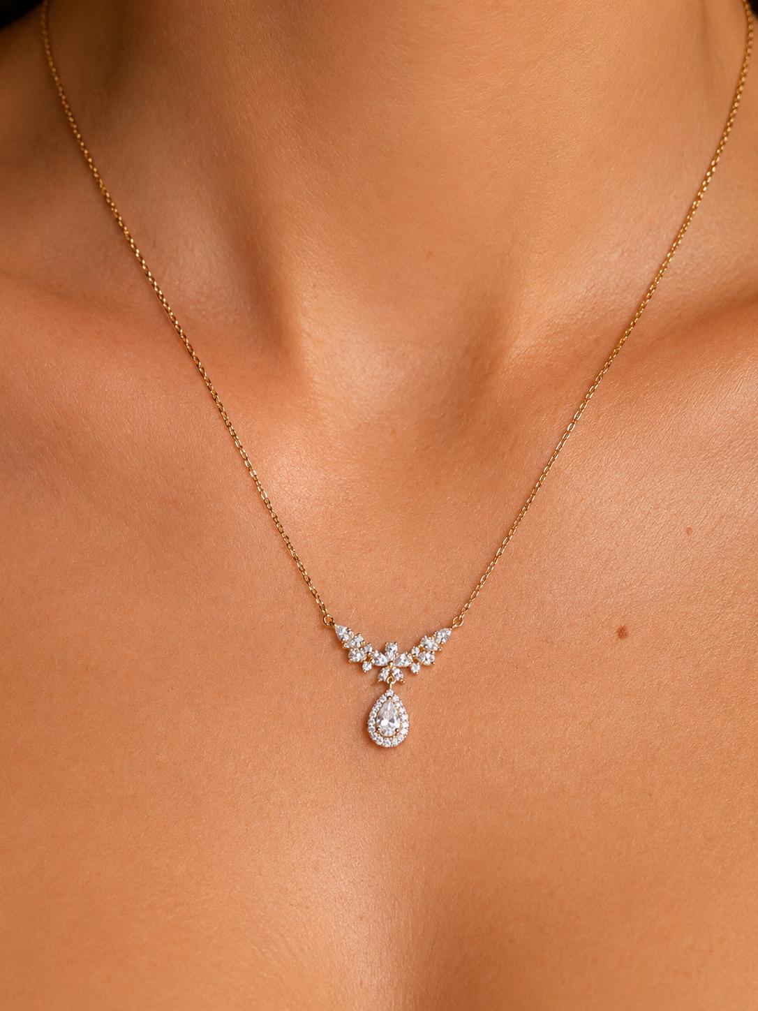 Halskette LUXA Elysia - Vergoldet 14K