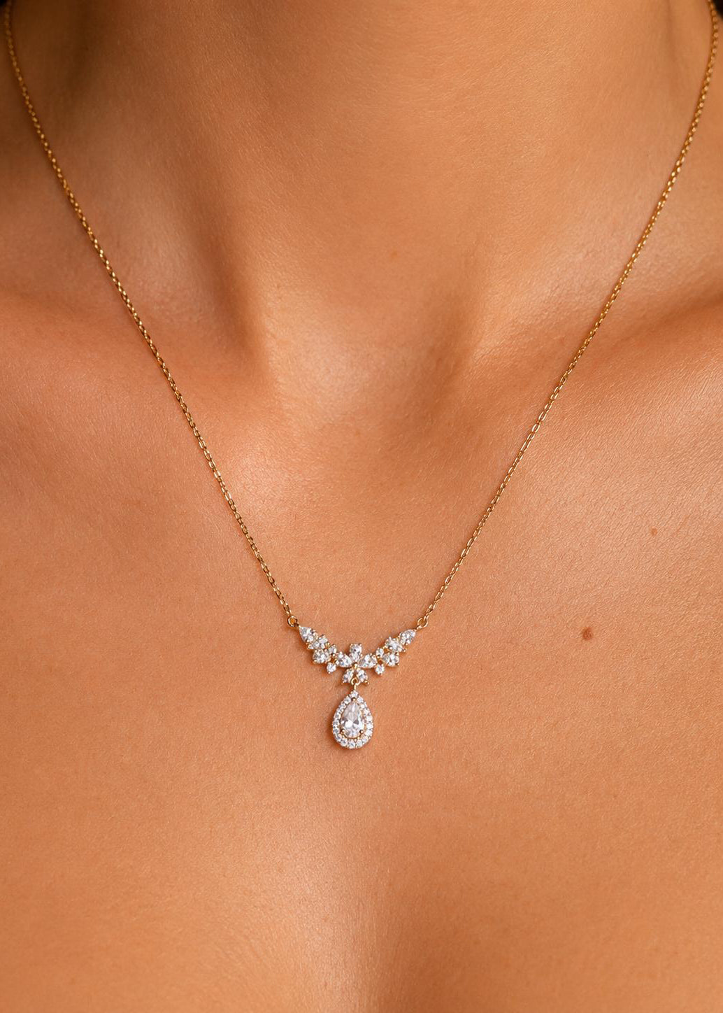 LUXA Halskette Elysia - Vergoldet 14K