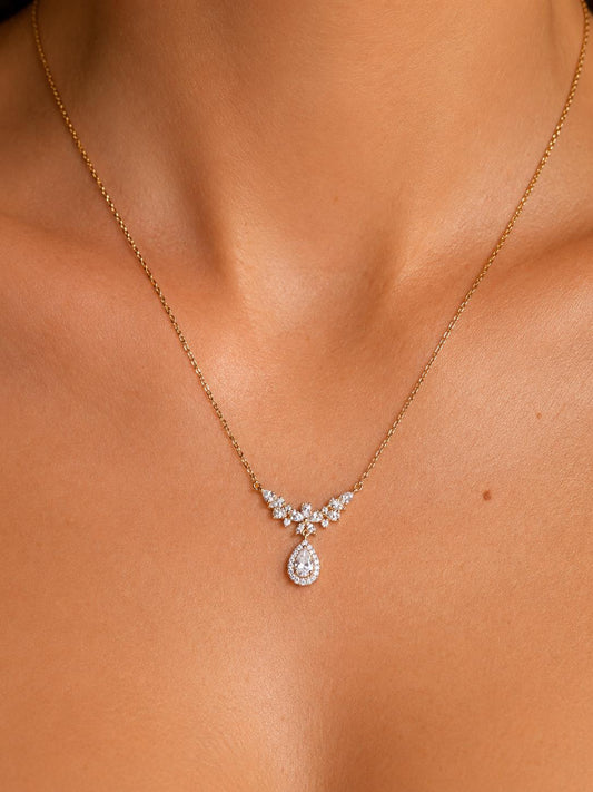 Halskette LUXA Elysia - Vergoldet 14K