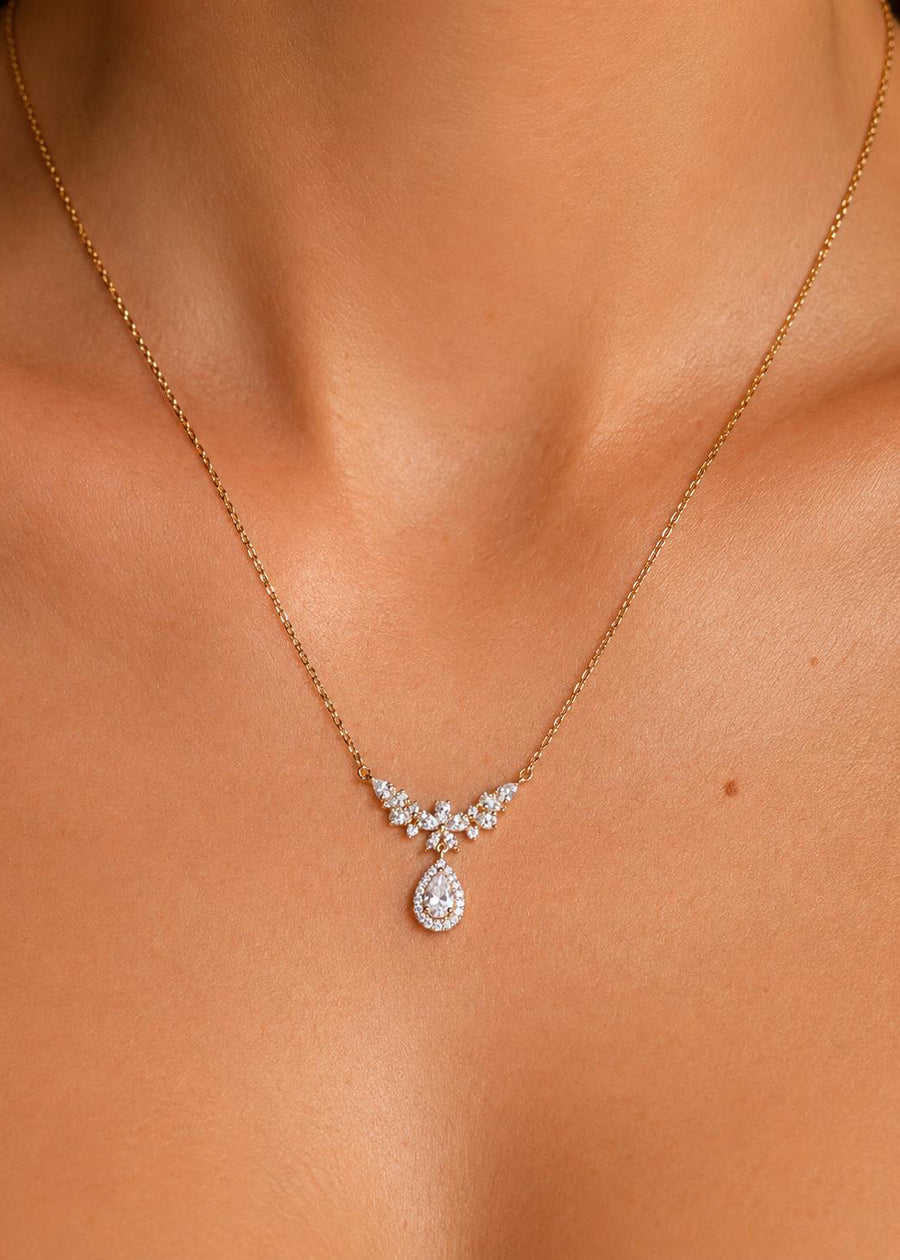 LUXA Halskette Elysia - Vergoldet 14K