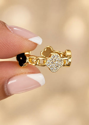 LUXA Ring Liora 14K Vergoldet Verstellbar