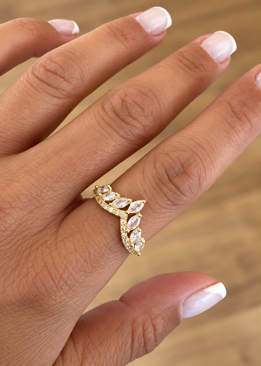 LUXA Ring Victory 14K Vergoldet - Verstellbar