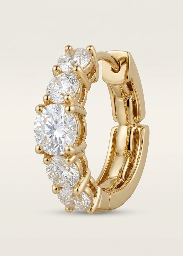 Vergoldet 14K - LUXA Vivienne Ohrring